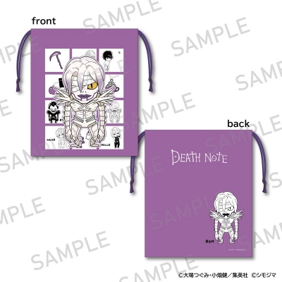 【グッズ-巾着】DEATH NOTE 巾着 シモジマコラボver. レム