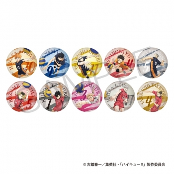 グッズ-バッチ】ハイキュー!! きらきら缶バッジコレクション ゴミ捨て 