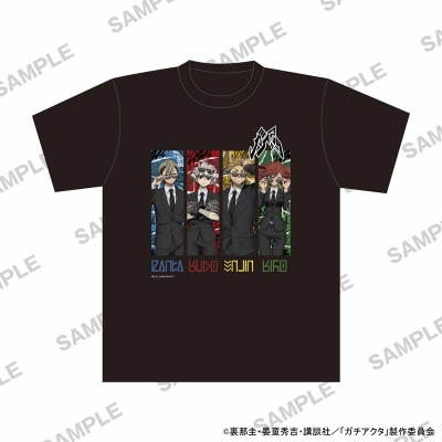 【グッズ-Tシャツ】TVアニメ『ガチアクタ』 Tシャツ 黒スーツVer. M