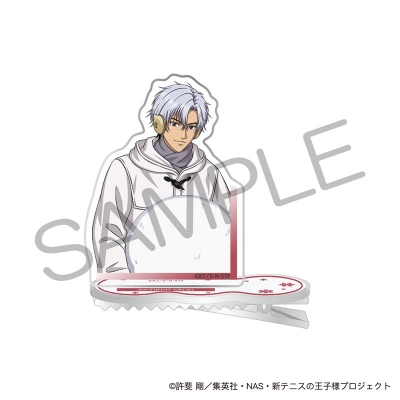 【グッズ-ヘアバンド】新テニスの王子様 キャラのるヘアクリップ 雪遊びver. 佐伯虎次郎