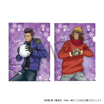 グッズ-クリアファイル】新テニスの王子様 A4クリアファイル2枚セット 