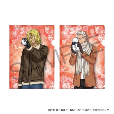 【グッズ-クリアファイル】新テニスの王子様 A4クリアファイル2枚セット 雪遊びver. 平等院鳳凰&君島育斗