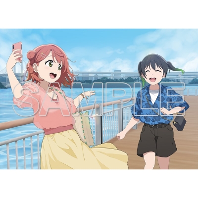 【グッズ-置きもの】ラブライブ!シリーズ ラブライブ!シリーズ おでかけラブライブ!アクリルプレート 侑&歩夢