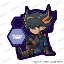 【グッズ-ステッカー】遊☆戯☆王シリーズ ステッカー 歴代主人公お座りver. 不動遊星の画像