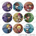 【グッズ-バッチ】遊☆戯☆王シリーズ きらきら缶バッジコレクション 歴代主人公お座りver.の画像