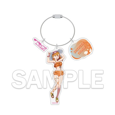 【グッズ-キーホルダー】ラブライブ!シリーズ ワイヤーアクリルキーホルダー 澁谷かのん