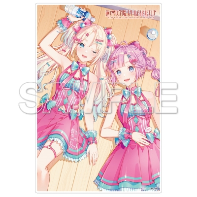 【グッズ-置きもの】『ラブライブ!蓮ノ空女学院スクールアイドルクラブ』 ミニアクリルプレート 瑠璃乃&姫芽