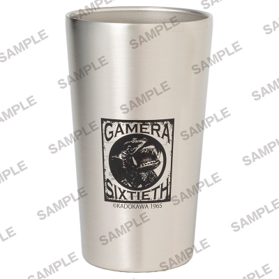 【グッズ-タンブラー・グラス】ガメラ 60th記念ステンレスタンブラー