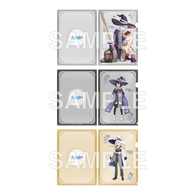 【グッズ-クリアファイル】魔女の旅々 クリアファイルセット Anime 5th Anniversary A