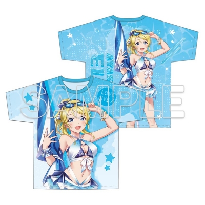 【グッズ-Tシャツ】『ラブライブ!』 フルグラフィックTシャツ Ver.水着 絢瀬絵里
