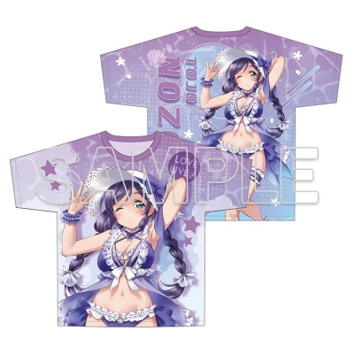 【グッズ-Tシャツ】『ラブライブ!』 フルグラフィックTシャツ Ver.水着 東條 希