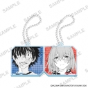 【グッズ-キーホルダー】コミック「とある科学の超電磁砲」 アクリルペアキーホルダー 美琴&上条の画像