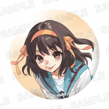 グッズ-バッチ】涼宮ハルヒの憂鬱 ライトノベル展2025 ホログラム缶 