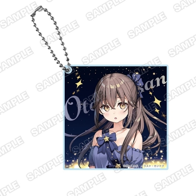 【グッズ-キーホルダー】佐々木とピーちゃん MF文庫J『秋の学園祭2025』アクリルブロックキーホルダー 『佐々木とピーちゃん』お隣さん