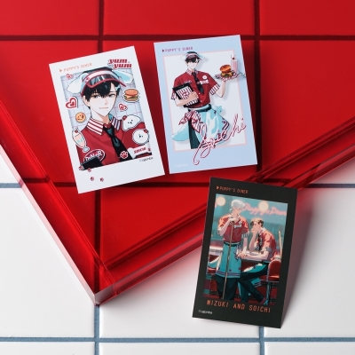 【グッズ-ブロマイド】泉月と聡一 「Puppy's DINER」ブロマイドセット 聡一セット