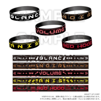 【グッズ-腕輪】勝利の女神:NIKKE LIVE SESSION!~Massive Burst~ ラバーバンド(ランダム/全5種)