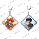 【グッズ-キーホルダー】スレイヤーズ 【KADOMIX】アクリルキーホルダー2個セット リナ&ゼロス lack Ver.の画像