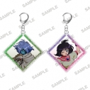【グッズ-キーホルダー】スレイヤーズ 【KADOMIX】アクリルキーホルダー2個セット ゼルガディス&アメリア 陽子 Ver.の画像