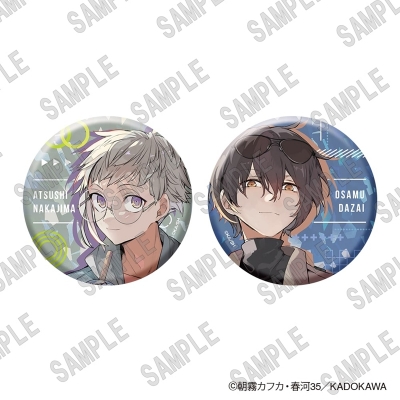 【グッズ-バッチ】文豪ストレイドッグス ホログラム缶バッジセット(C107)