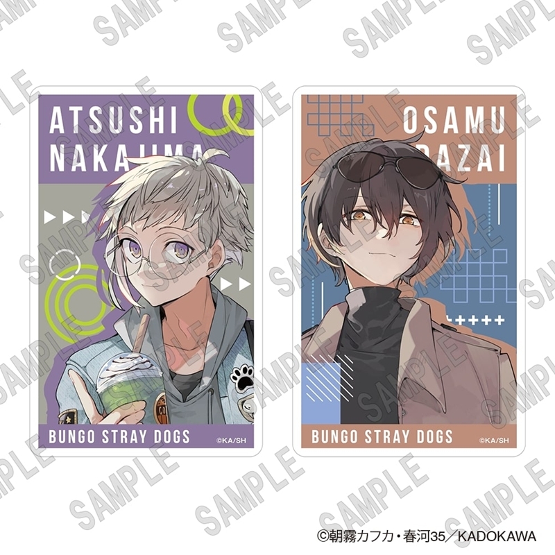 【グッズ-カード】文豪ストレイドッグス アクリルカードセット(C107)