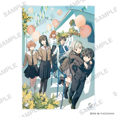 【グッズ-置きもの】「やがて君になる」「神さまがまちガえる」「きみは終末」 仲谷鳰 POP UP SHOP アクリルパネル 描き下ろし