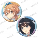 【グッズ-バッチ】「やがて君になる」 仲谷鳰 POP UP SHOP きらきら缶バッジセット やがて君になるの画像
