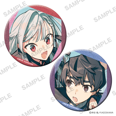 【グッズ-バッチ】「きみは終末」 仲谷鳰 POP UP SHOP きらきら缶バッジセット きみは終末 描き下ろし