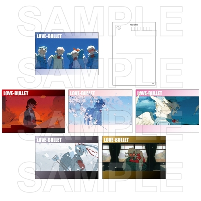 【グッズ-ポストカード】ラブ・バレット ポストカードセット JP