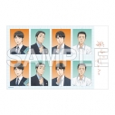 【グッズ-シール】『カラオケ行こ!』『夢中さ、きみに。』 謝恩会 証明写真風シール 林 美良/江間譲二の画像