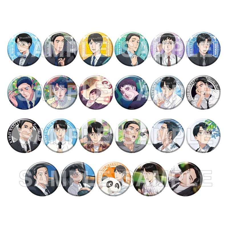 【グッズ-バッチ】『カラオケ行こ！』『夢中さ、きみに。』 謝恩会 トレーディング缶バッジ