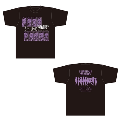 【グッズ-Tシャツ】ルミナスウィッチーズ 5th LIVE ~Continue to Miracie~ TシャツA