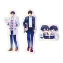 【グッズ-ステッカー】異世界の沙汰は社畜次第 オーロラステッカーセット PINK/NAVY TRAD. CLUB ver.の画像