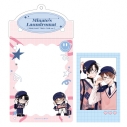 【グッズ-セットもの】みなと商事コインランドリー カードケースホルダー&フォト風カードセット PINK/NAVY TRAD. CLUB ver.の画像