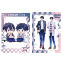 【グッズ-クリアファイル】異世界の沙汰は社畜次第 クリアファイルセット PINK/NAVY TRAD. CLUB ver.の画像