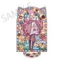 【グッズ-スタンドポップ】「初音ミク×招き猫×真夏の熊谷」 ステンドグラス風素材加工 アクリルスタンド 巡音ルカ Art by イコモチの画像