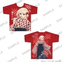 【グッズ-Tシャツ】TVアニメ「リコリス・リコイル」 フルグラフィックTシャツ 和モダンVer. 錦木千束の画像