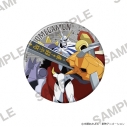 【グッズ-バッチ】デジモンアドベンチャー BIGキラキラ缶バッジ<オメガモン>の画像