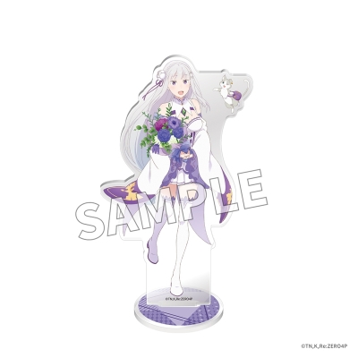 【グッズ-スタンドポップ】Re:ゼロから始める異世界生活 アクリルスタンドフィギュア Flower&Balloon ver. エミリア