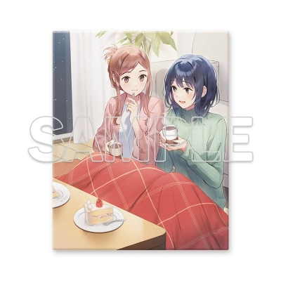 【グッズ-置きもの】安達としまむら キャンバスアートF