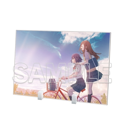 【グッズ-置きもの】安達としまむら ビッグアクリルプレート A
