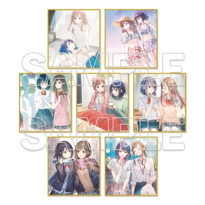 【グッズ-色紙】安達としまむら トレーディングミニ色紙
