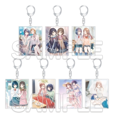 【グッズ-キーホルダー】安達としまむら トレーディングアクリルキーホルダー