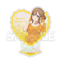 【グッズ-スタンドポップ】『ラブライブ!サンシャイン!!』 ハート型ラメ入りアクリルスタンド Aqours 花丸の画像