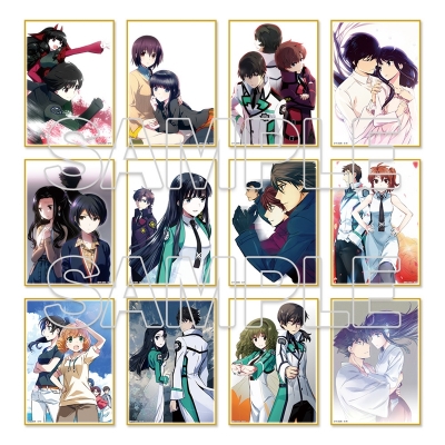 【グッズ-色紙】魔法科高校の劣等生 石田可奈画集(3)発売記念トレーディングミニ色紙 Ver.2