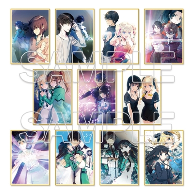 【グッズ-色紙】魔法科高校の劣等生 石田可奈画集(3)発売記念トレーディングミニ色紙 Ver.3