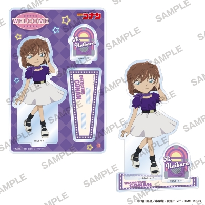 【グッズ-スタンドポップ】名探偵コナン ジオラマアクリルスタンド アメリカンオールディーズver. 灰原哀