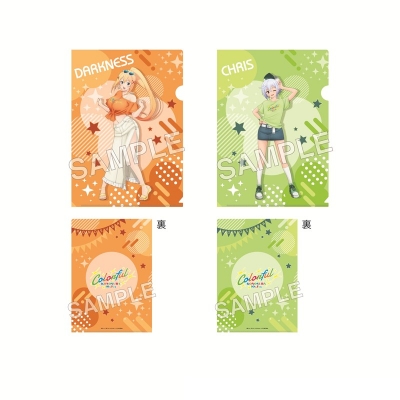 【グッズ-クリアファイル】アニメ「この素晴らしい世界に祝福を!」 クリアファイルセット Colorful ver. ダクネス&クリス