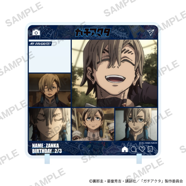 【グッズ-スタンドポップ】TVアニメ「ガチアクタ」 キャラinスタンド ザンカ
