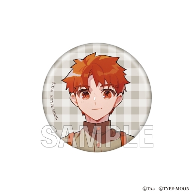 【グッズ-バッチ】「衛宮さんちの今日のごはん」 缶バッジ 士郎