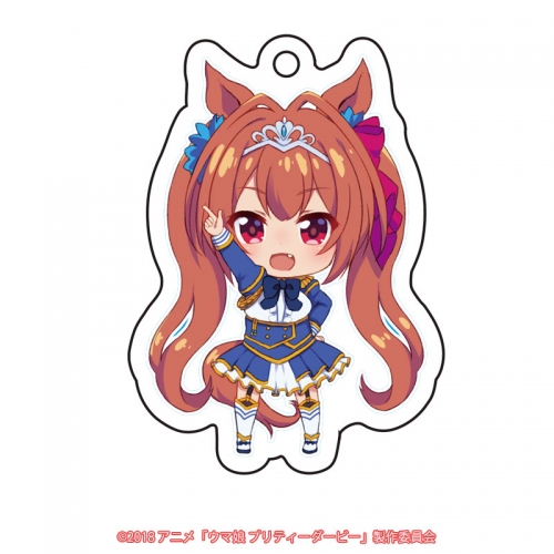 グッズ キーホルダー ウマ娘プリティーダービー デフォルメ アクリルキーホルダー ダイワスカーレット アニメイト